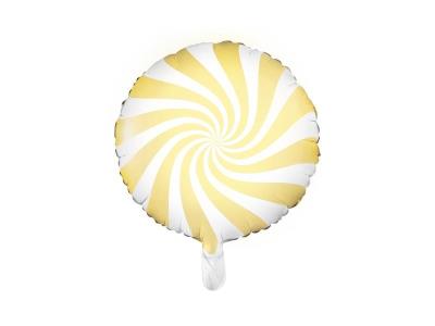 Opakowanie Balon foliowy Cukierek żółty 35cm