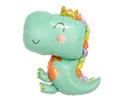Opakowanie Balon foliowy Dino niebieski 47x64cm
