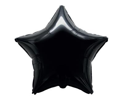 Opakowanie Balon foliowy Gwiazda czarna 45cm