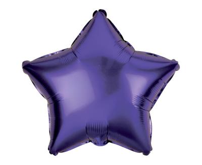Opakowanie Balon foliowy Gwiazda fioletowa 48cm