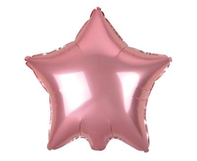 Opakowanie Balon foliowy Gwiazda jasnoróżowa 48cm