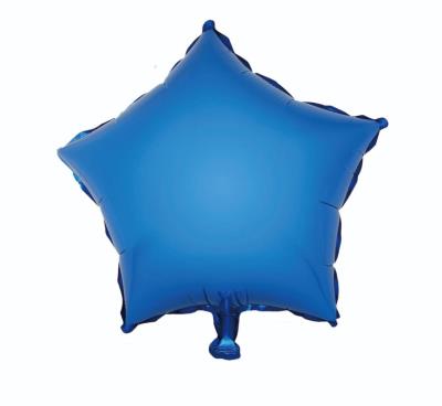 Opakowanie Balon foliowy Gwiazda niebieska 45cm