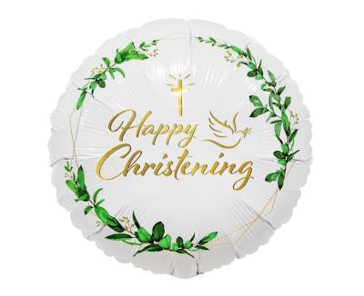 Opakowanie Balon foliowy Happy Christening 36cm