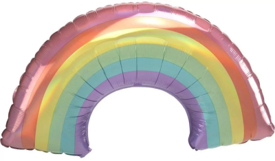 Balon foliowy Holo pastel rainbow. Wydawca: Anagram. SmakLiter.pl Opakowanie Balon foliowy Holo pastel rainbow