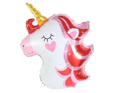 Opakowanie Balon foliowy Jednorożec rozmarzony 64x47cm