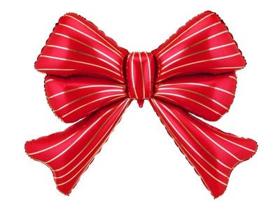 Opakowanie Balon foliowy Kokarda XXL czerwona 139x111cm