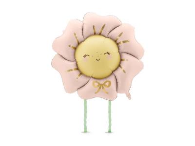 Opakowanie Balon foliowy Kwiatek różowy 104x104cm