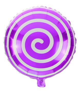 Balon foliowy lizak fioletowy. Wydawca: ARPEX. SmakLiter.pl Opakowanie Balon foliowy lizak fioletowy
