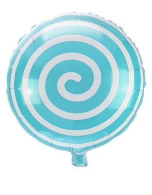 Balon foliowy lizak turkusowy. Wydawca: ARPEX. SmakLiter.pl Opakowanie Balon foliowy lizak turkusowy