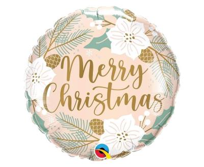 Opakowanie Balon foliowy Merry Christmas 46cm