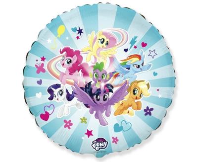 Opakowanie Balon foliowy My little Pony Drużyna 45cm