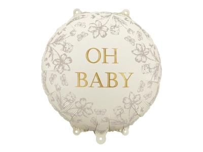 Opakowanie Balon foliowy pastylka Oh Baby 35x35cm