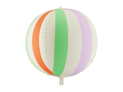 Opakowanie Balon foliowy Piłka w paski 75cm