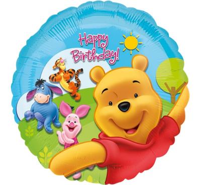 Opakowanie Balon foliowy Pooh and Friends Sunny BDAY 46cm