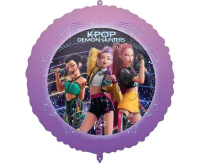 Opakowanie Balon foliowy Procos K-pop Demon Hunters 46cm