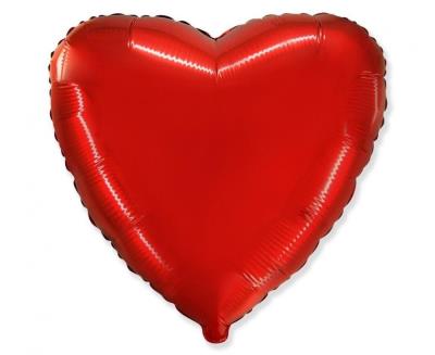 Opakowanie Balon foliowy Serce czerwone 45,5cm