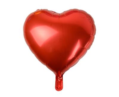Opakowanie Balon foliowy Serce czerwone 46cm 100szt