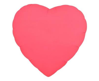 Opakowanie Balon foliowy Serce fluor czerwony 46cm