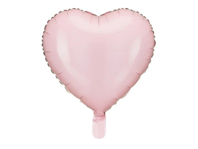 Opakowanie Balon foliowy serce jasny różowy 45cm