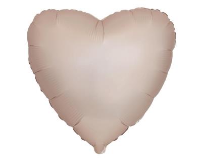 Opakowanie Balon foliowy Serce matowe 45,5cm