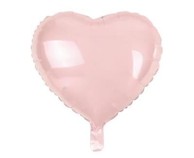 Opakowanie Balon foliowy Serce różowe 46cm 100szt