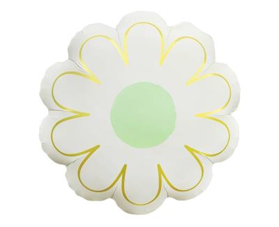 Opakowanie Balon foliowy Stokrotka biała pastelowa 45cm