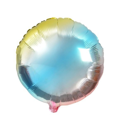 Balon foliowy tęczowy okrągły. Wydawca: ARPEX. SmakLiter.pl Opakowanie Balon foliowy tęczowy okrągły
