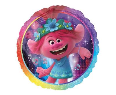 Balon foliowy Trolls World Tour 46cm. Wydawca: Anagram. SmakLiter.pl Opakowanie Balon foliowy Trolls World Tour 46cm