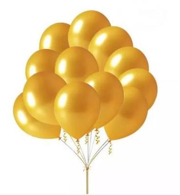 Opakowanie Balon złoty metalik 80szt