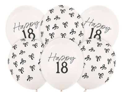 Balony 18 Pastel Off-white 30cm 6szt. Wydawca: PartyDeco. SmakLiter.pl Opakowanie Balony 18 Pastel Off-white 30cm 6szt