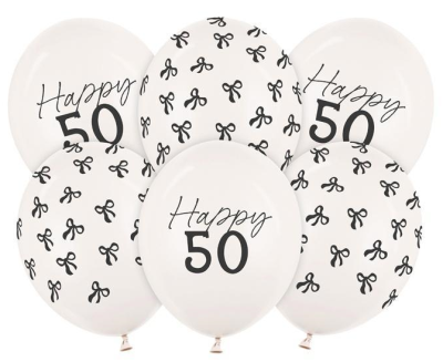 Balony 50 Pastel Off-white 30cm 50szt. Wydawca: PartyDeco. SmakLiter.pl Opakowanie Balony 50 Pastel Off-white 30cm 50szt