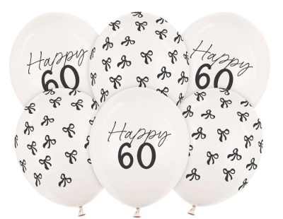 Balony 60 Pastel Off-white 30cm 6szt. Wydawca: PartyDeco. SmakLiter.pl Opakowanie Balony 60 Pastel Off-white 30cm 6szt