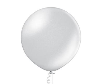 Opakowanie Balony Beauty&Charm metalizowane srebrne 60cm 2szt