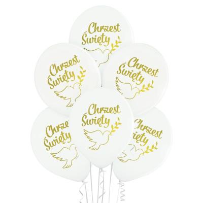 Opakowanie Balony chrzest 30cm 6szt