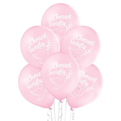 Opakowanie Balony chrzest dziewczynka 30cm 6szt