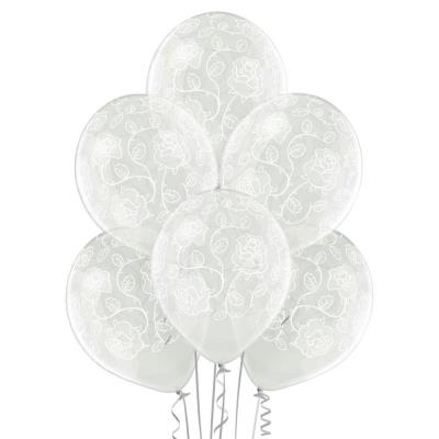 Opakowanie Balony crystal róże 30cm 6szt