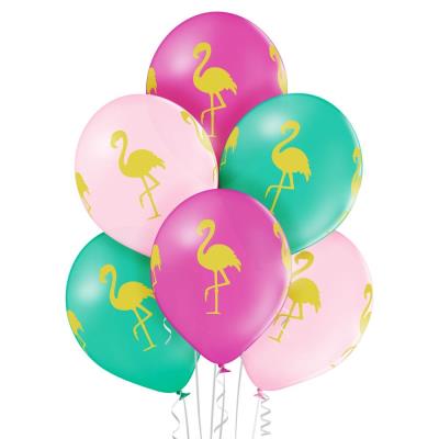 Opakowanie Balony flamingi 30cm 6szt