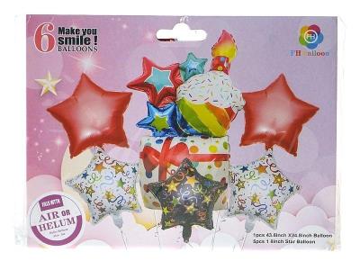Opakowanie Balony foliowe 6szt