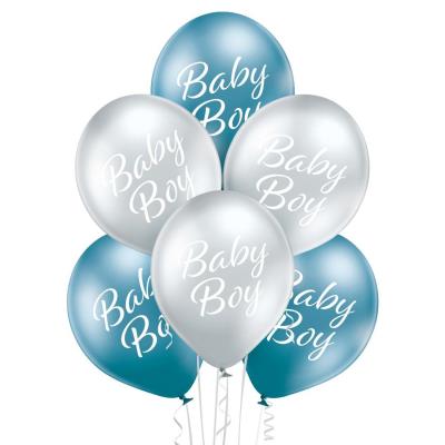 Opakowanie Balony glossy chłopiec 30cm 6szt