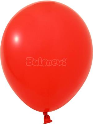 Opakowanie Balony lateksowe Pastel czerwone 25cm 100szt