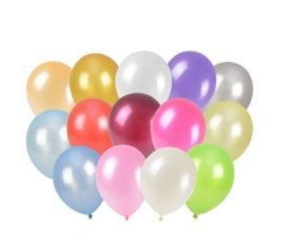 Opakowanie Balony metalizowane 25cm mix 50szt