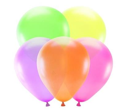 Opakowanie Balony neonowe mix 25cm 5szt