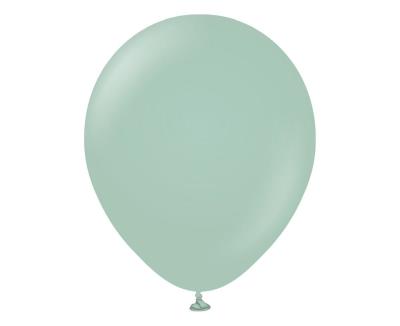Opakowanie Balony retro zimowe zielone 30cm 100szt