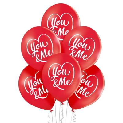Opakowanie Balony You & Me 30cm 6szt