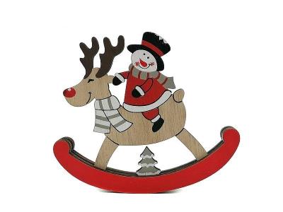 Opakowanie Bałwanek drewniany 10x9cm