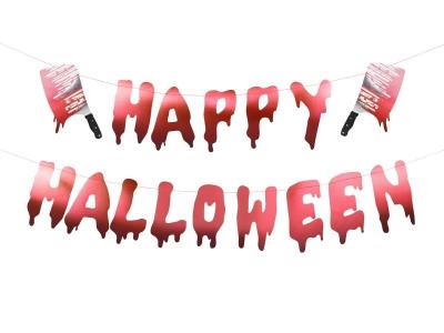 Opakowanie Baner Happy Halloween z tasakami 120cm