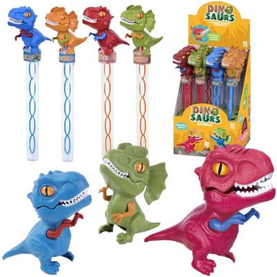 Bańki dinozaur ruchoma szczęka 140ml MIX. Wydawca: Trifox. SmakLiter.pl Opakowanie Bańki dinozaur ruchoma szczęka 140ml MIX