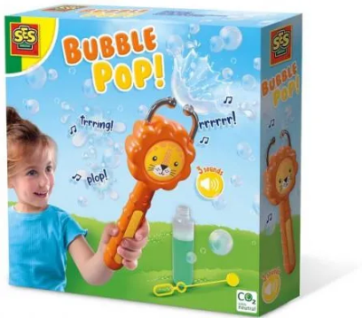 Bańki mydlane Lew. Wydawca: SES. SmakLiter.pl Opakowanie Bańki mydlane Lew