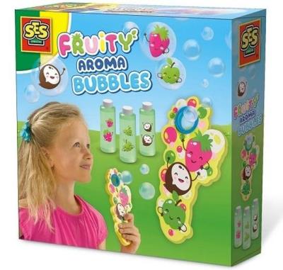 Bańki mydlane  o zapachu owocowym 3x200ml. Wydawca: SES Creative. SmakLiter.pl Opakowanie Bańki mydlane  o zapachu owocowym 3x200ml