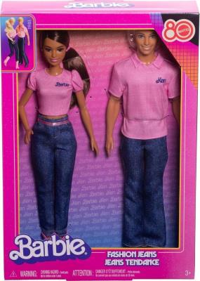 Opakowanie Barbie and Ken Fashion Jeans 80th Anniversary 2pak